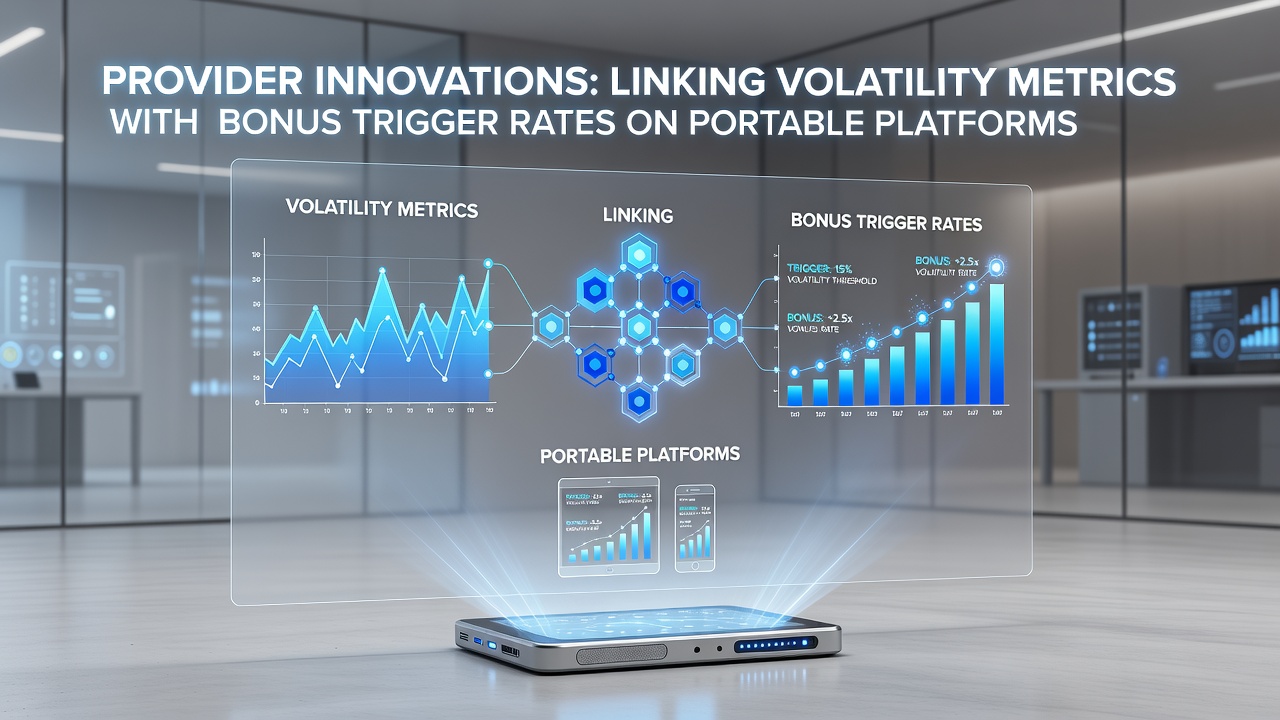Mobile slot interface displaying volatility indicators and bonus trigger statistics on a portable device